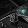 Зарядний пристрій HOCO 1xUSB-C PD20W + 1xUSB QC3.0 car adapter Z42 black (6931474742544)