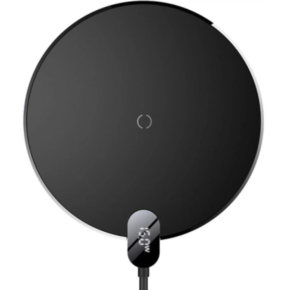 Зарядний пристрій Baseus Wireless Qi 15W + cable USB-C 1.5m (CCED000001)