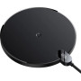 Зарядний пристрій Baseus Wireless Qi 15W + cable USB-C 1.5m (CCED000001)