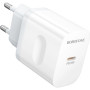 Зарядний пристрій BOROFONE BA99A USB-C PD20W white (6941991121357)