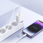 Зарядний пристрій BOROFONE BA99A USB-C PD20W white (6941991121357)
