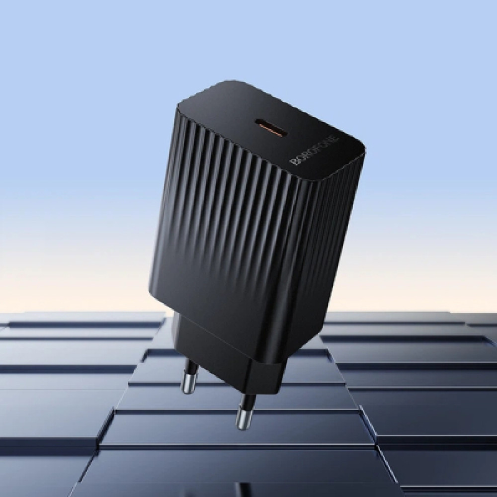 Зарядний пристрій BOROFONE BAS75A USB-C PD30W black (6941991122811)