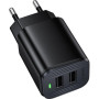 Зарядний пристрій BOROFONE BAS81A 2xUSB 10.5W black (6941991126628)
