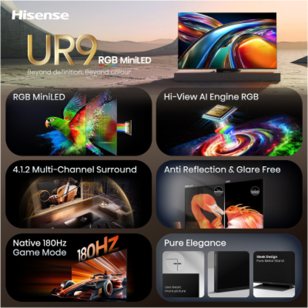 Телевізор Hisense 85UR9S