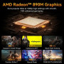 Комп'ютер GEEKOM A9 MAX / Ryzen AI 9 HX 470, 32, 1TB, Radeon 890M, WIN11 P (GMA9MAXRAI9HX470-321T-EU)