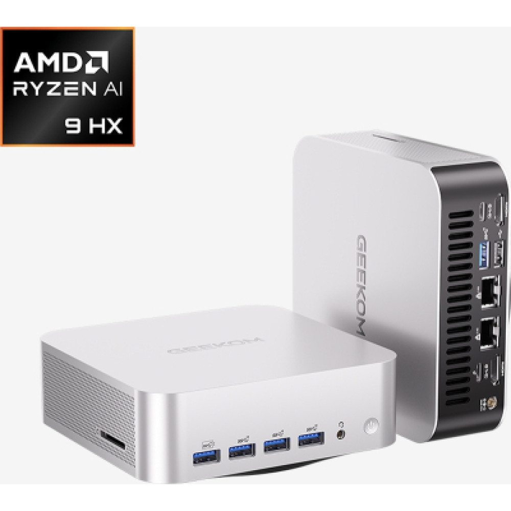 Комп'ютер GEEKOM A9 MAX / Ryzen AI 9 HX 470, 32, 1TB, Radeon 890M, WIN11 P (GMA9MAXRAI9HX470-321T-EU)