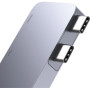 Концентратор Baseus USB-C 5-in-1 3xUSB 3.0 + 1xUSB-C 40Gbps + 1xHDMI 4K30Hz gray (B00052801811-04)