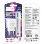 Зарядний пристрій HOCO C109A USB-C PD20W + cable USB-C to Lightning white (6942007656665)