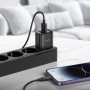 Зарядний пристрій HOCO C141A 2xUSB + cable USB to Lightning black (6942007627863)