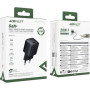 Зарядний пристрій Acefast A117 USB-C PD20W GaN black (6974316284987)
