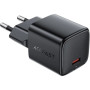 Зарядний пристрій Acefast A117 USB-C PD20W GaN black (6974316284987)