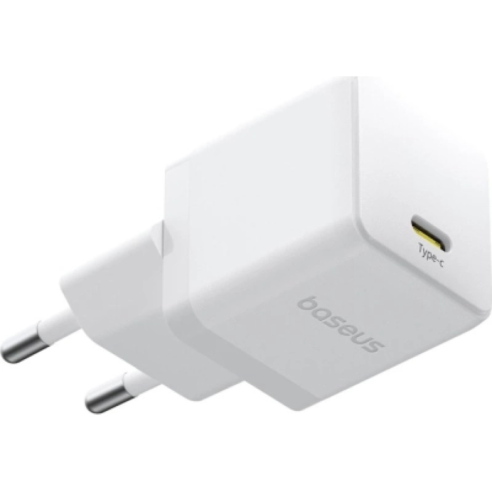 Зарядний пристрій Baseus USB-C PD20W white (P10111602213-00)