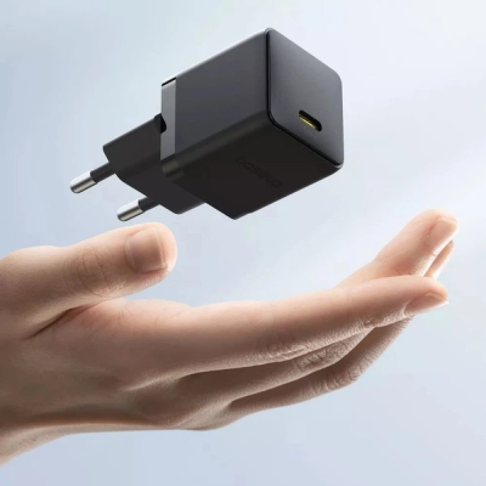 Зарядний пристрій Baseus USB-C PD30W black (P10111605113-00)