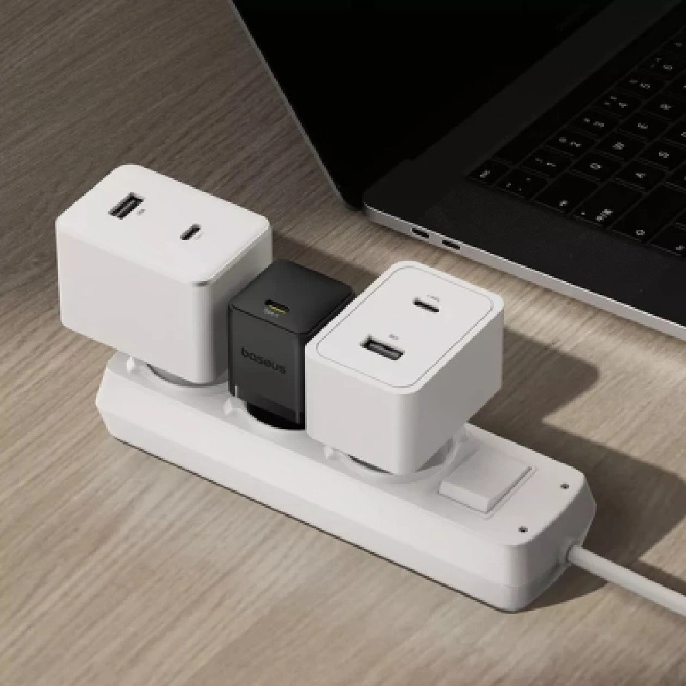 Зарядний пристрій Baseus USB-C PD30W black (P10111605113-00)