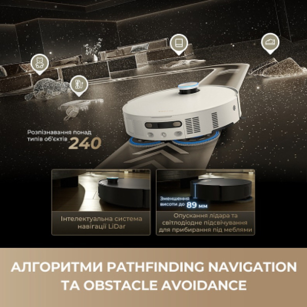 Пилосос Dreame Bot MatriX 10 Ultra White (RLX95CE-wh)