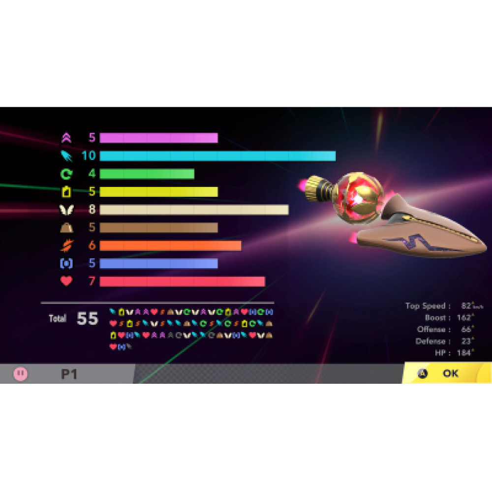 Гра Nintendo 2 KIRBY AIR RIDERS, картридж (0045496313142)