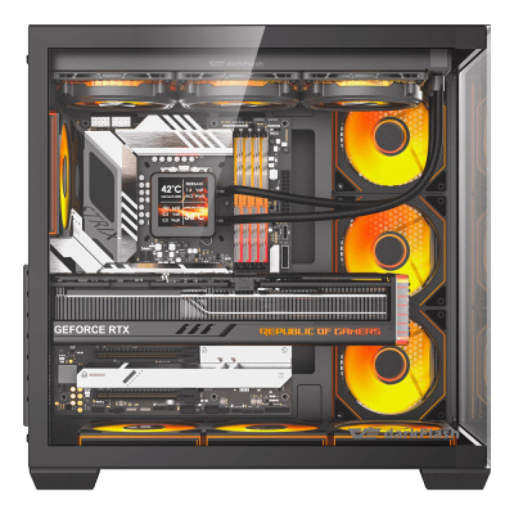 Корпус для ПК DARKFLASH C280 BLACK