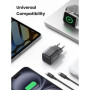 Зарядний пристрій Ugreen X513 USB-C PD30W QC4.0 GaN black (65007)