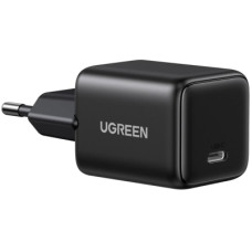 Зарядний пристрій Ugreen X513 USB-C PD30W QC4.0 GaN black (65007)