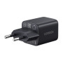 Зарядний пристрій Ugreen X514 1xUSB-C PD20W + 1xUSB GaN black (65737)