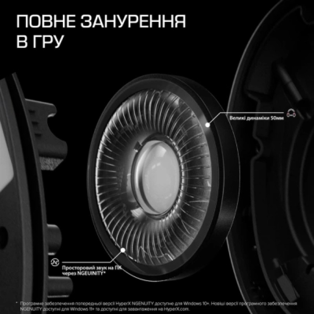 Навушники HyperX Cloud Stinger 3 Wireless Black (BS1T8AA)