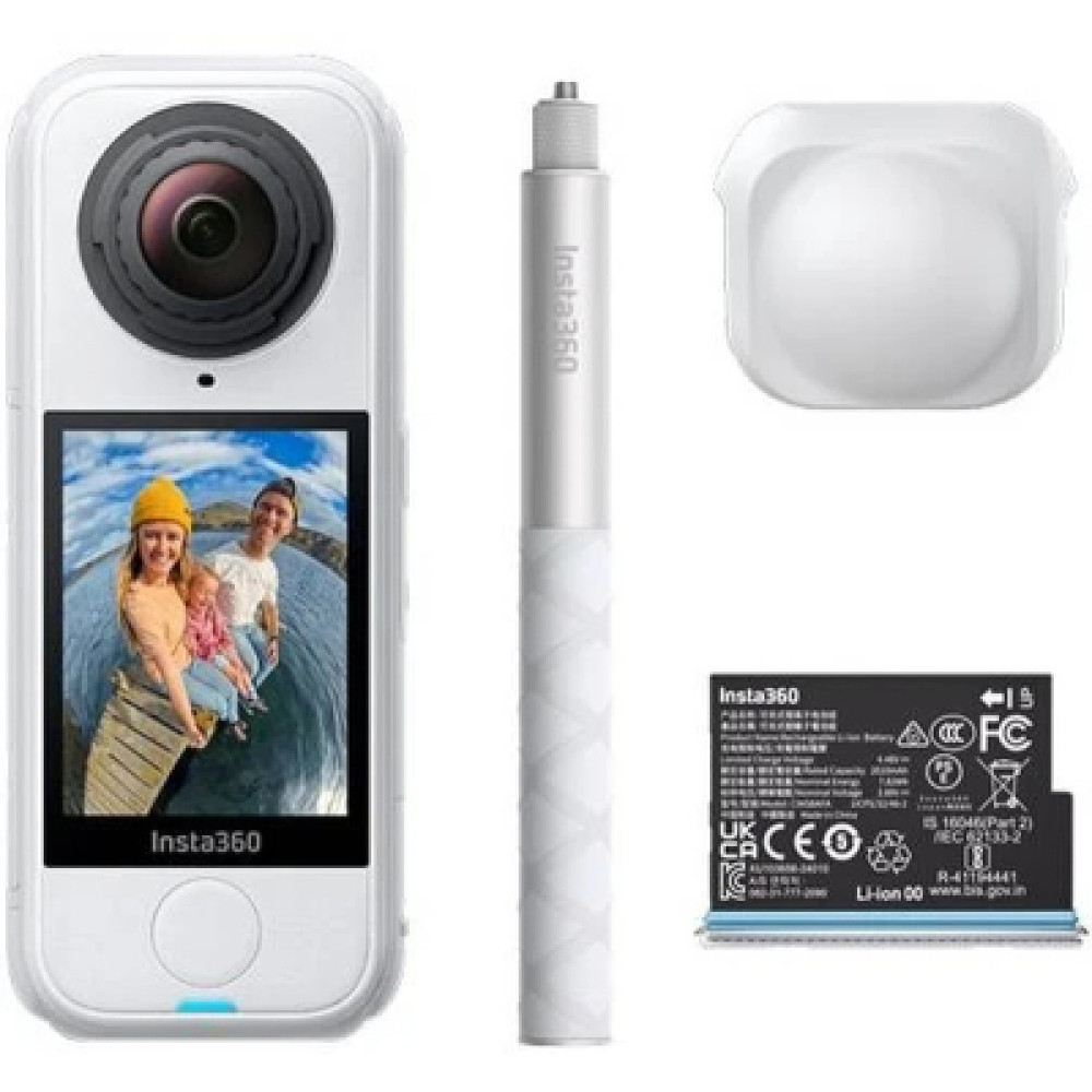 Екшн-камера Insta360 X4 Air Starter Bundle Arctic White (6977644767399)