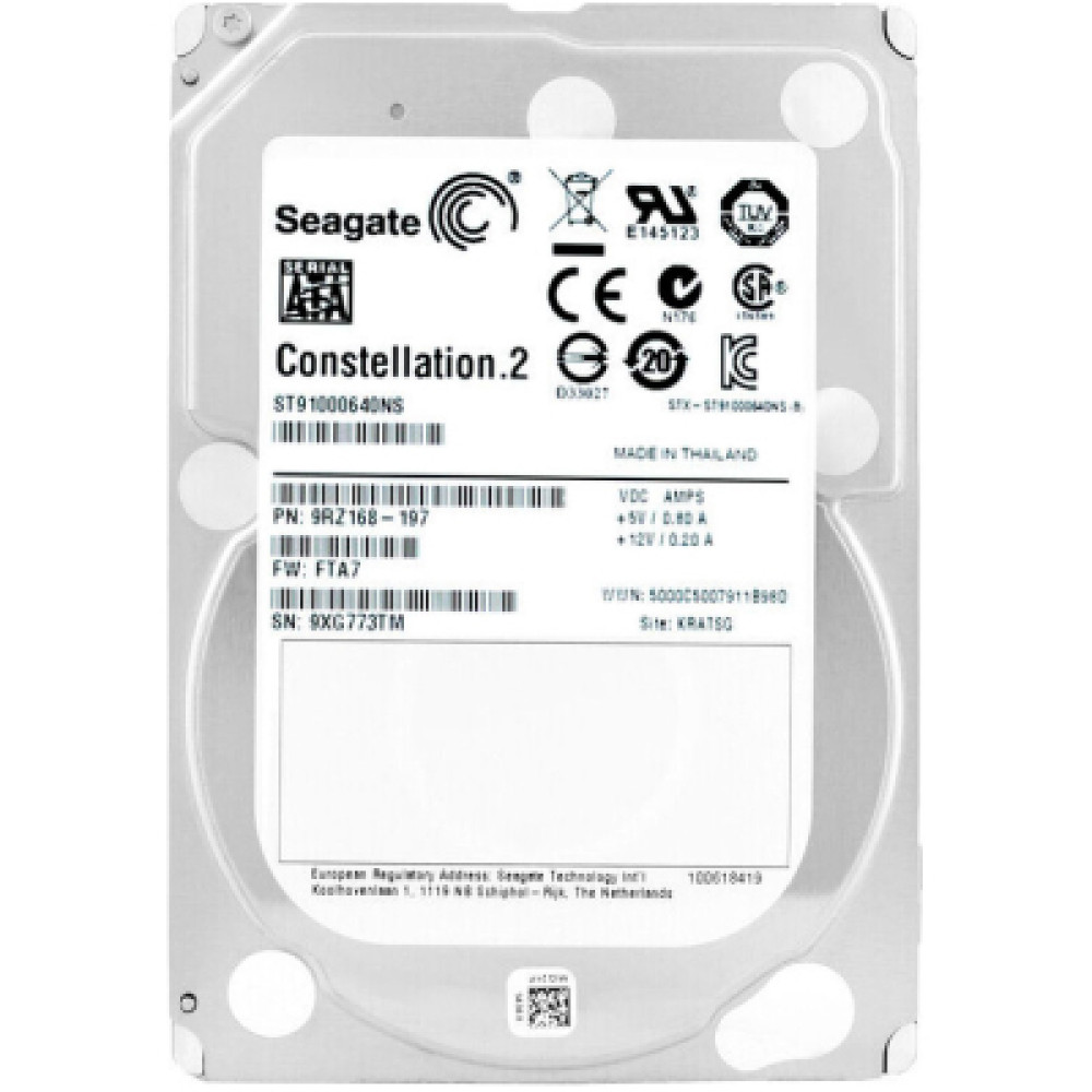Жорсткий диск 2.5" 1TB +перехідник на 3.5" Dell (# ST91000640NS #)
