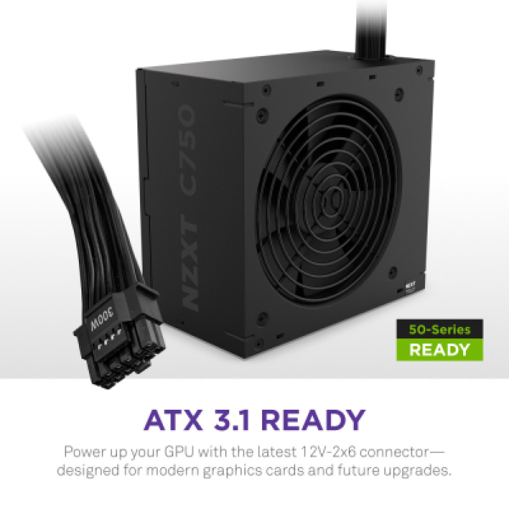 Блок живлення NZXT 750W (PA-7B3BB-EU)