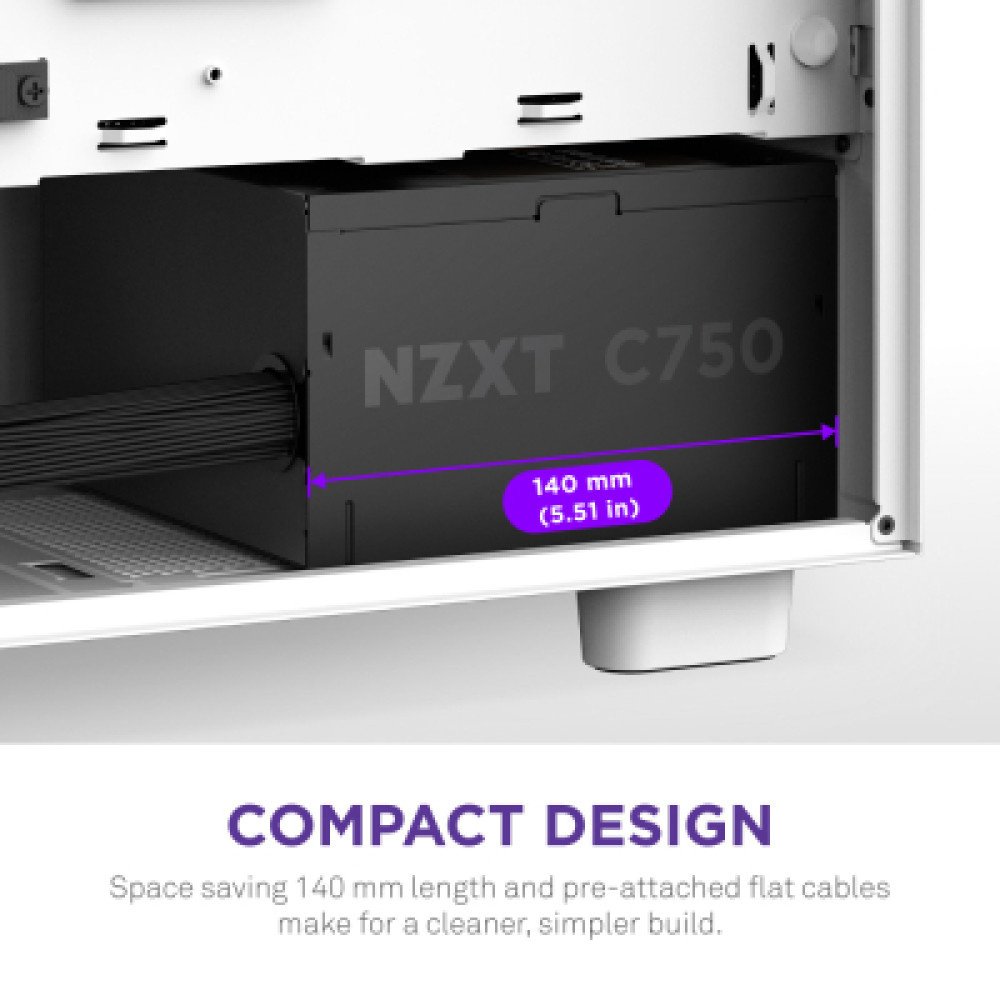 Блок живлення NZXT 750W (PA-7B3BB-EU)