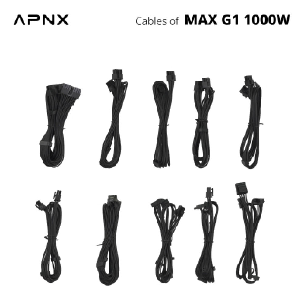 Блок живлення APNX 1000W MAX G1 (APPG-MXK0FEC.X1)