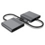 Концентратор Cablexpert USB-C 4-in-1 2xHDMI + 1xUSB 3.2 + 1xUSB-C PD 85W (A-CM-COMBO3-04)