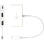 Концентратор J5create USB-C 3-in-1 1xHDMI + 1xUSB 3.2 + 1xUSB-C PD100W black (JCA379EW-N)