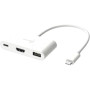 Концентратор J5create USB-C 3-in-1 1xHDMI + 1xUSB 3.2 + 1xUSB-C PD100W black (JCA379EW-N)