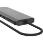 Концентратор J5create USB-C 7-in-1 2xHDMI + 2xUSB 3.2 + 1xRJ45 1000Mbps + PD100W + 3.5mm black (JCD398-N)