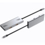 Концентратор Gembird USB-C 4-in-1 2xUSB 3.2 + 2xUSB-C 3.2 silver (UHB-CM-U310-A2C2-01)