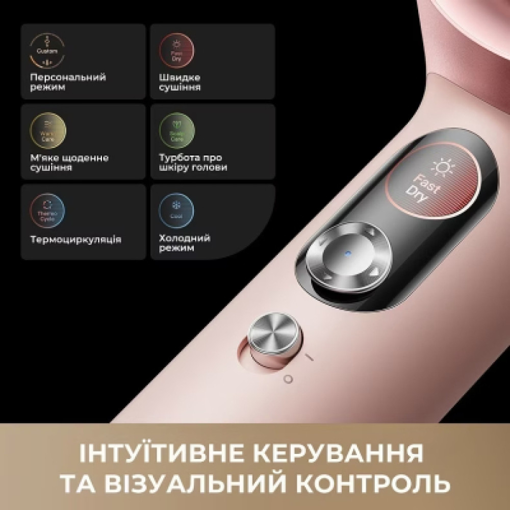 Фен MOVA Aero C Mist Pink (AMSU10-PK)