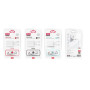 Зарядний пристрій XO L99 USB 12W + cable USB to Lightning white (L99-L-WH)