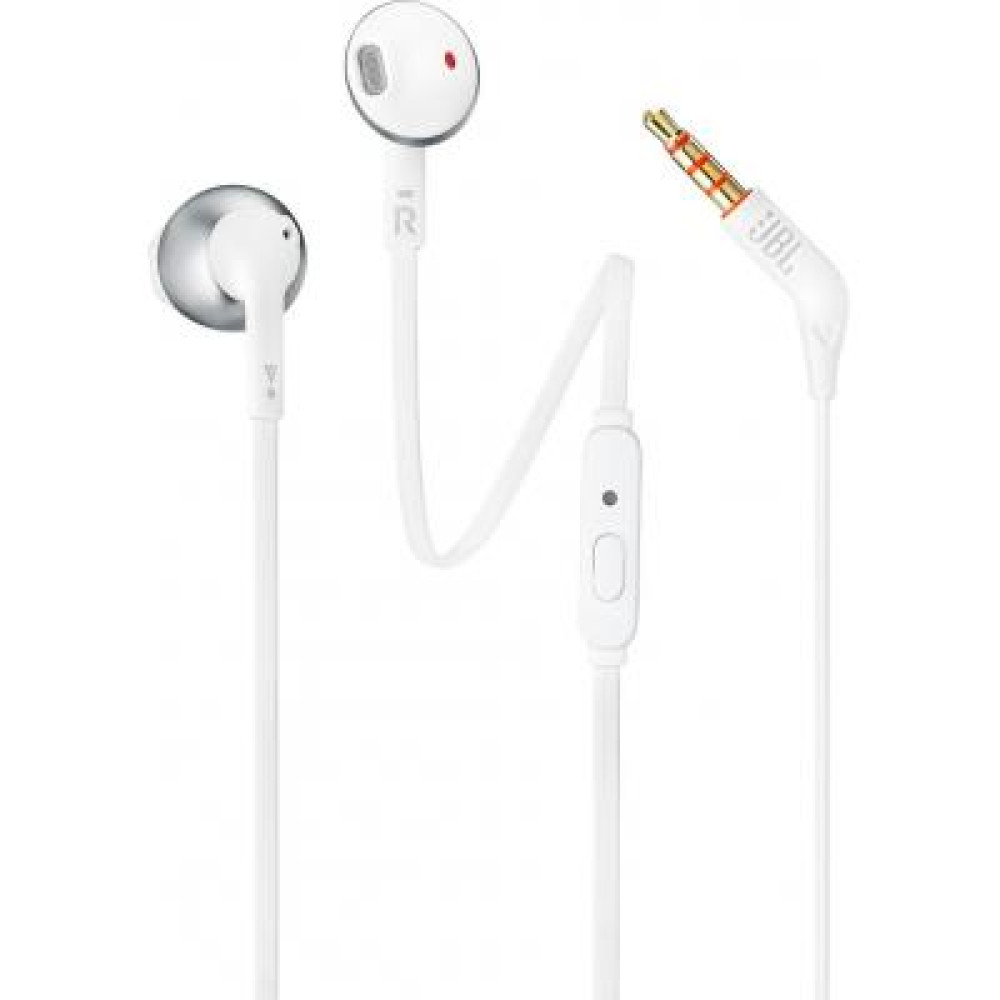 Навушники JBL T205 Silver (JBLT205CRM)